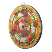 Pizza Top Dartbord (Voorkant Rechts)