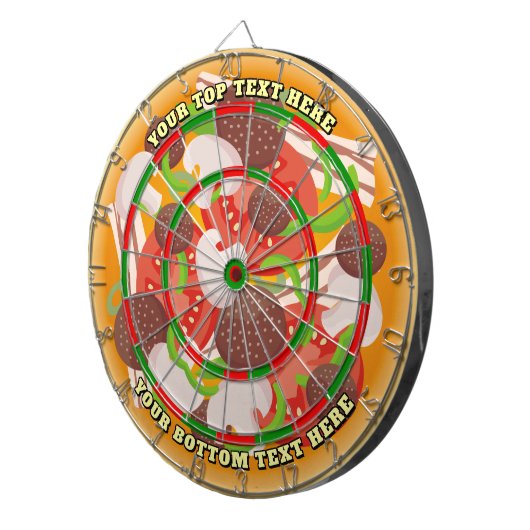 Pizza Top Dartbord (Voorkant Rechts)