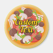 Pizza Top Magnet (Voorkant)