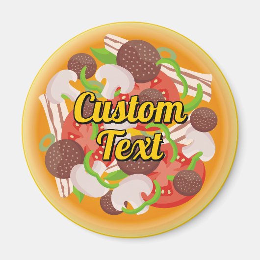 Pizza Top Magnet (Voorkant)