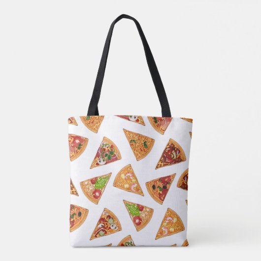 Pizza  tote bag (Achterkant)