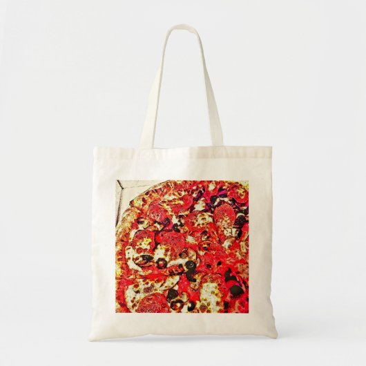 Pizza Tote Bag (Voorkant)