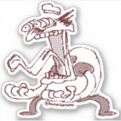 Pizza Tower Peppino Spaghetti Sticker (Voorkant)