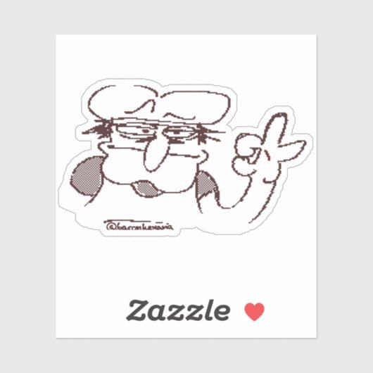 Pizza Tower Peppino Spaghetti Sticker (Vel)