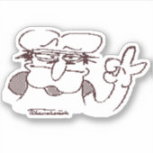 Pizza Tower Peppino Spaghetti Sticker (Voorkant)