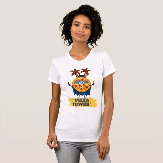 Pizza Tower T-shirt (Voorkant volledig)
