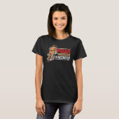 Pizza TransportEngineer Food Delivery Guy T-shirt (Voorkant volledig)