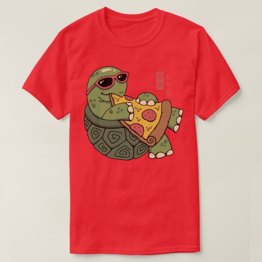 Pizza Turtle T-shirt (Design voorkant)