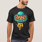 Pizza Ufo T-shirt (Voorkant)