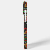 Pizza Ugly KerstSweater Case-Mate iPhone Case (Achterkant / Links)