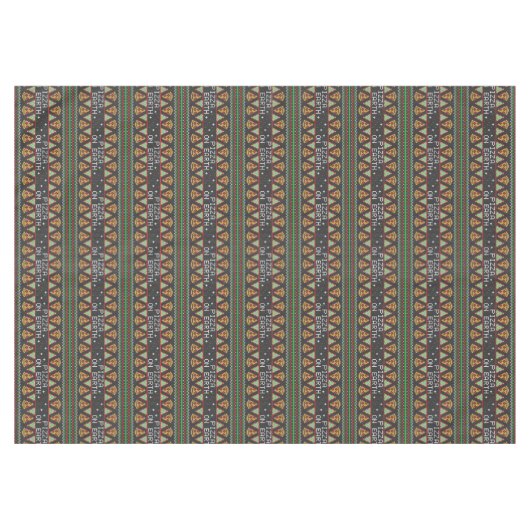 Pizza Ugly KerstSweater Tafelkleed (Voorkant (Horizontaal))