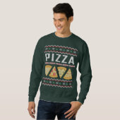 Pizza Ugly KerstSweater Trui (Voorkant volledig)