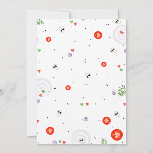 Pizza uitnodiging (Achterkant)