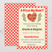 Pizza Uitnodigingen (Voorkant / Achterkant)