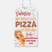Pizza Valentijn Grote Vangst Tag Cadeaulabel (Voorkant)