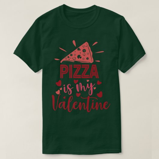 Pizza Valentijn T-shirt (Design voorkant)