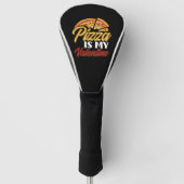 Pizza Valentijnsdag Golfheadcover (Voorkant)