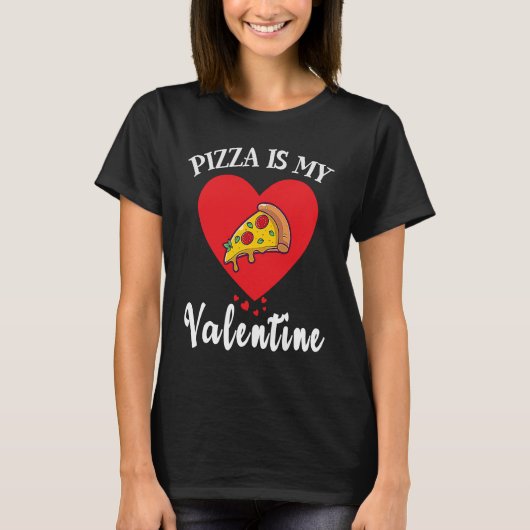 Pizza Valentijnsdag Heart Apparel Toddler Boys Gi T-shirt (Voorkant)