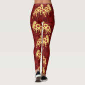 Pizza van de Plak Leggings (Achterkant)