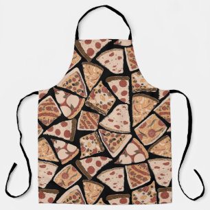 Pizza van de Wereld Zwart Schort