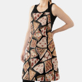 Pizza van de Wereld Zwart Schort (Insitu)