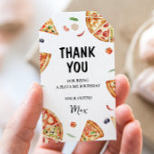 Pizza Verjaardagscadeau Tag Cadeaulabel