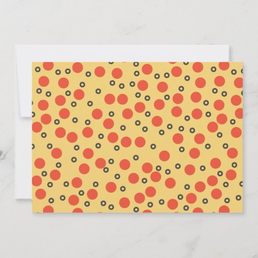 PIZZA Verjaardagsfeest maken chef-kok Leuk eten Fo Kaart (Achterkant)