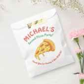 Pizza Verjaardagsfeestje Favor Bag Bedankzakje (Gezegeld)