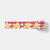 Pizza Verjaardagsfeestje Grosgrain Lint (Voorkant)