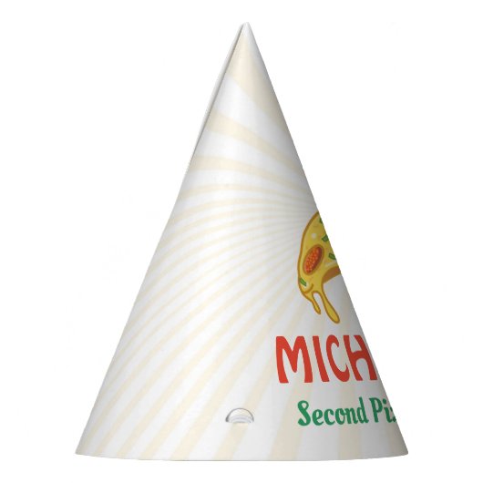 Pizza Verjaardagsfeestje Pet Feesthoedjes (Links)