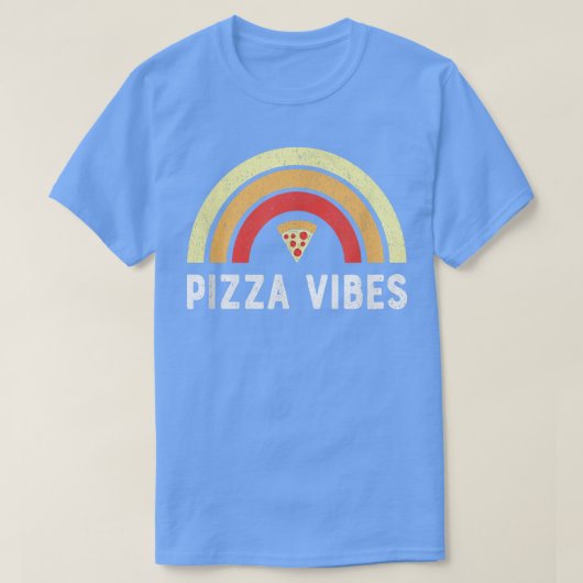 Pizza Vibes Rainbowgrappig Pizza Lover 24994 T-shirt (Design voorkant)