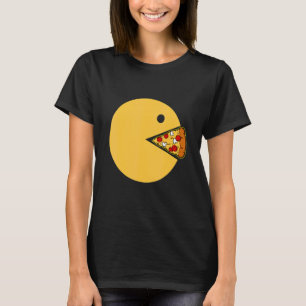 Pizza Video Games Computer Pie Chart Pepperoni Che T-shirt