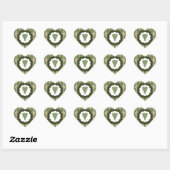 pizza vintage hart sticker (Vel)