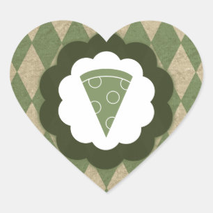 pizza vintage hart sticker