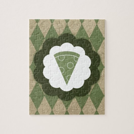 pizza vintage legpuzzel (Verticaal)
