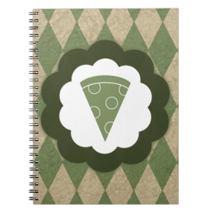 pizza vintage notitieboek