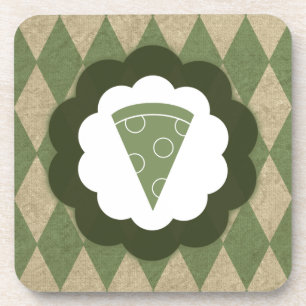 pizza vintage onderzetter