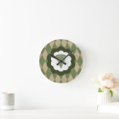 pizza vintage ronde klok (Huis)