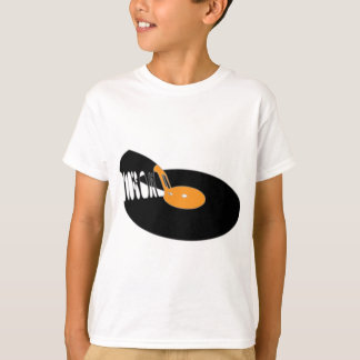  Pizza Vinyl Old School Vinyl Record Pizza T-shirt
