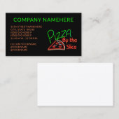 Pizza Visitekaartje (Voorkant / Achterkant)