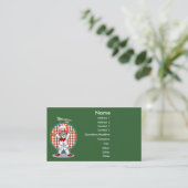 Pizza visitekaartje (Staand voorkant)