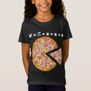 Pizza Volume-vergelijking Wiskunde Lover T-shirt