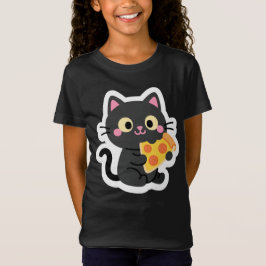Pizza voor altijd, oneindige liefde t-shirt