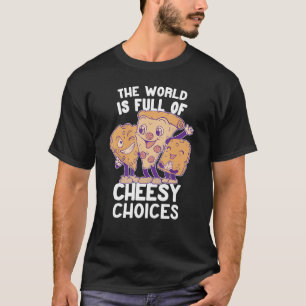 pizza voor de kaasmakerij kaasmakerij gouda t-shirt