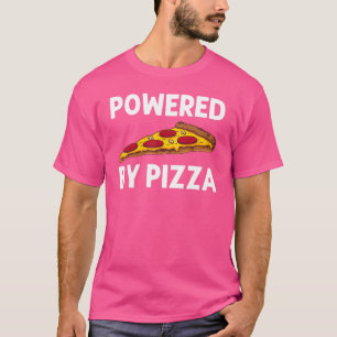 Pizza voor mannen Italiaans voedsel pizza pepperon T-shirt