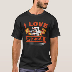 Pizza Vrienden Aroace Agender Asexual Flag Pride L T-shirt