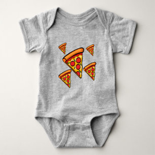 Pizza Vrijdag Design - Baby Jersey Bodysuit