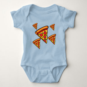 Pizza Vrijdag Design - Baby Jersey Bodysuit