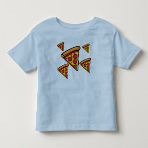 Pizza Vrijdag Design - Toddler Fine Jersey T-Shirt