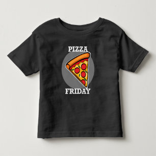 Pizza Vrijdag Design - Toddler Fine Jersey T-Shirt